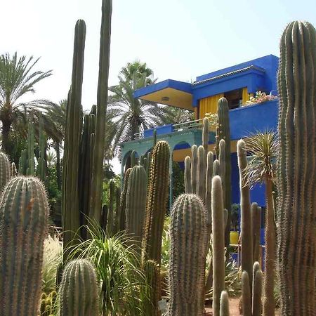 Appart Avec Vue Jardin/Majorelle Marrákes Kültér fotó