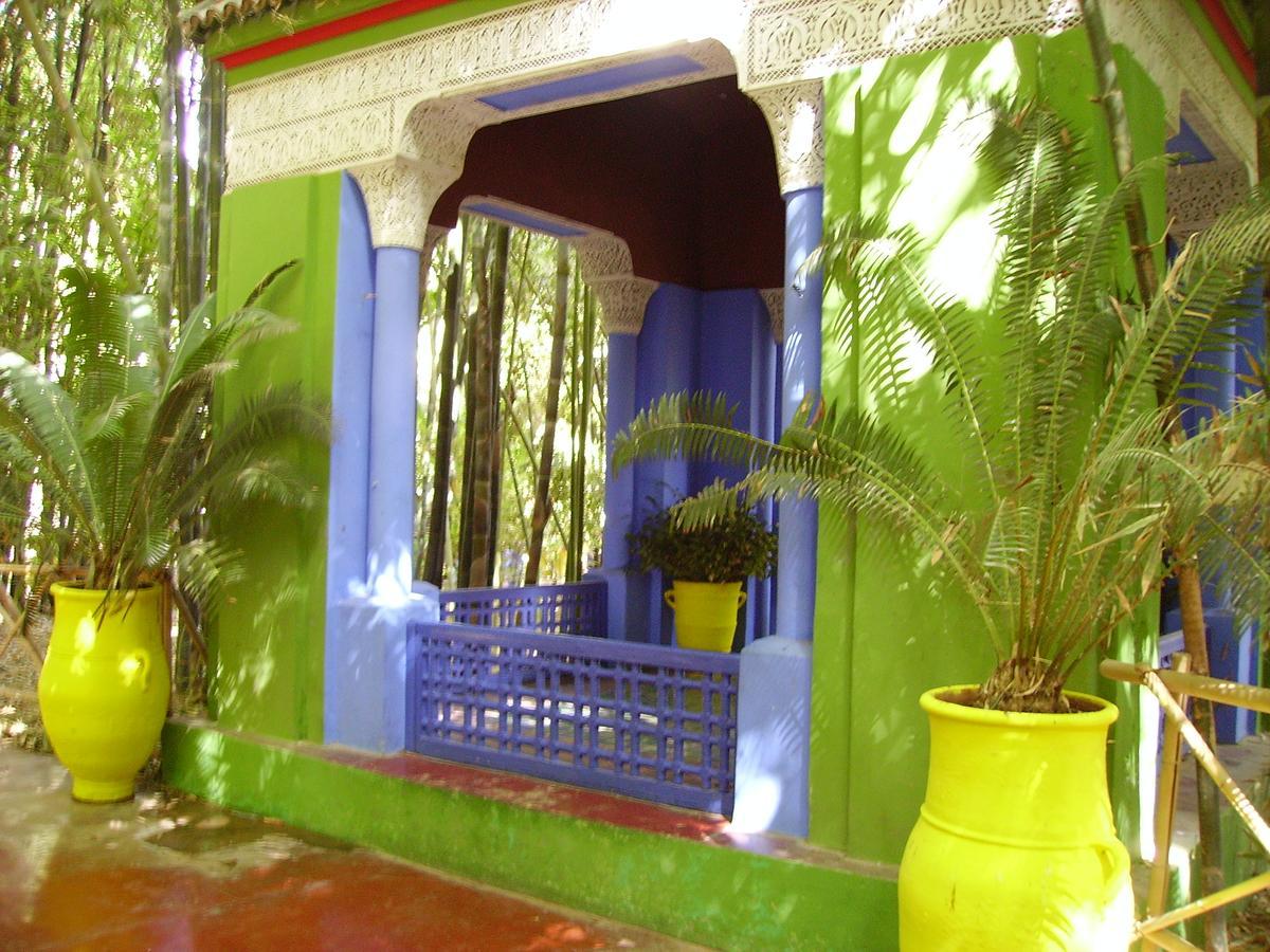 Appart Avec Vue Jardin/Majorelle Marrákes Kültér fotó