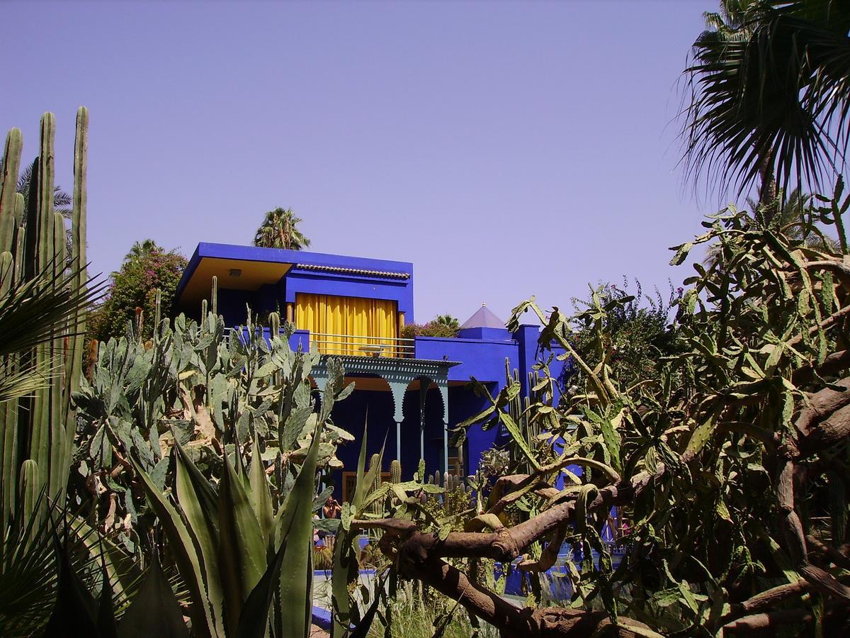 Appart Avec Vue Jardin/Majorelle Marrákes Kültér fotó